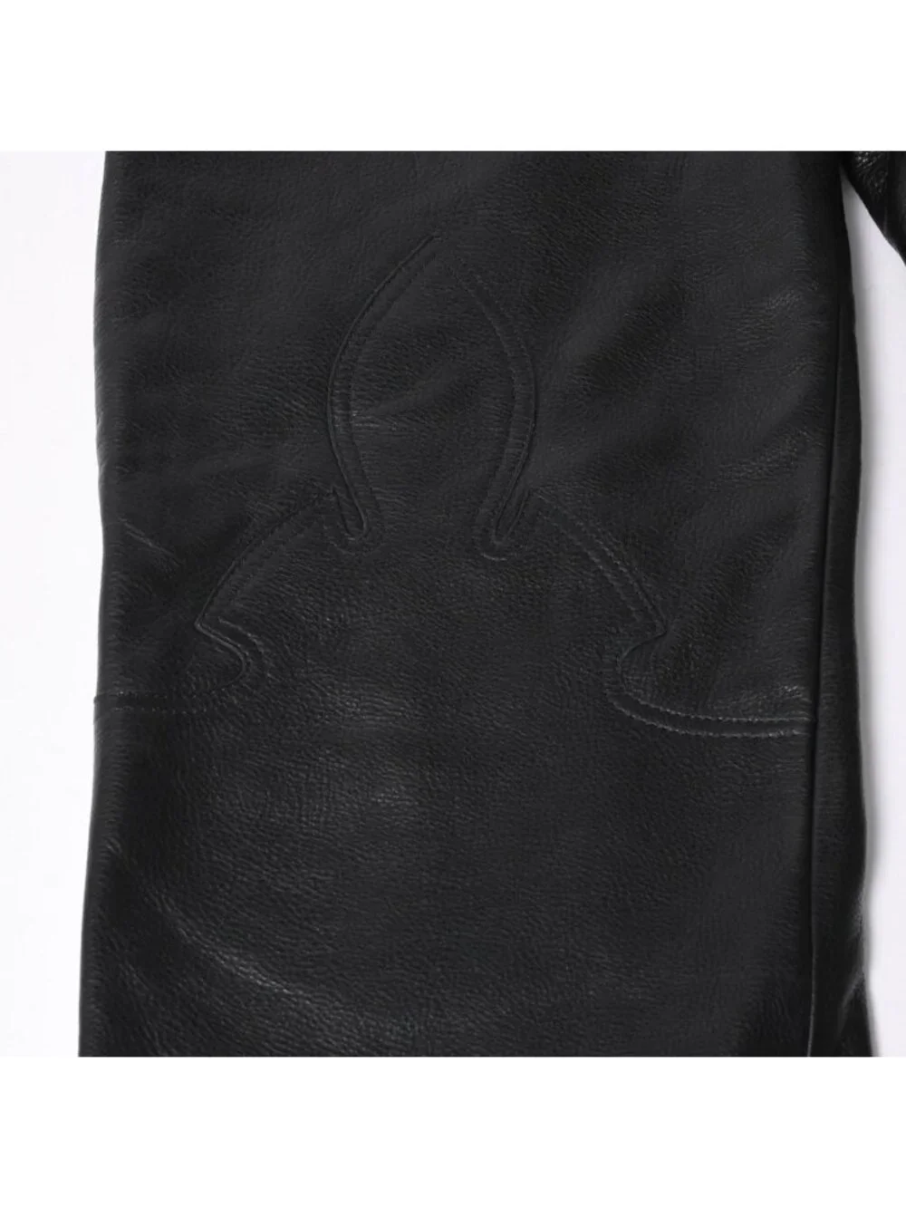 Chrome Hearts Flare Knee Pocket Leather Pants Vintage Model